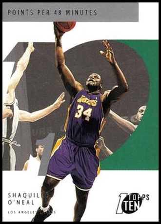 11 Shaquille O'Neal